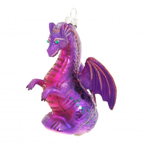 Drache, Violet, 12cm