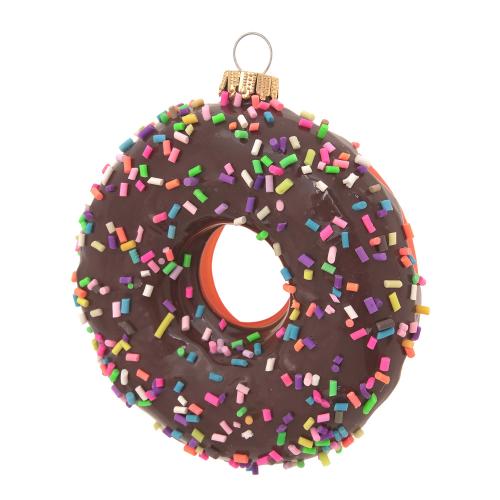 Amerikanischer Donut, Braun, 8,5cm