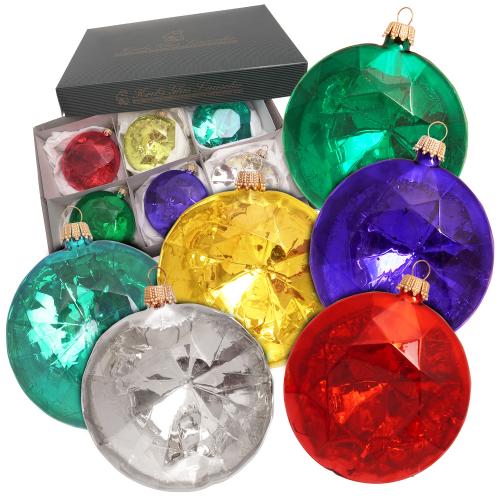 Farbenfrohe Diamanten, Multicolor, 8cm